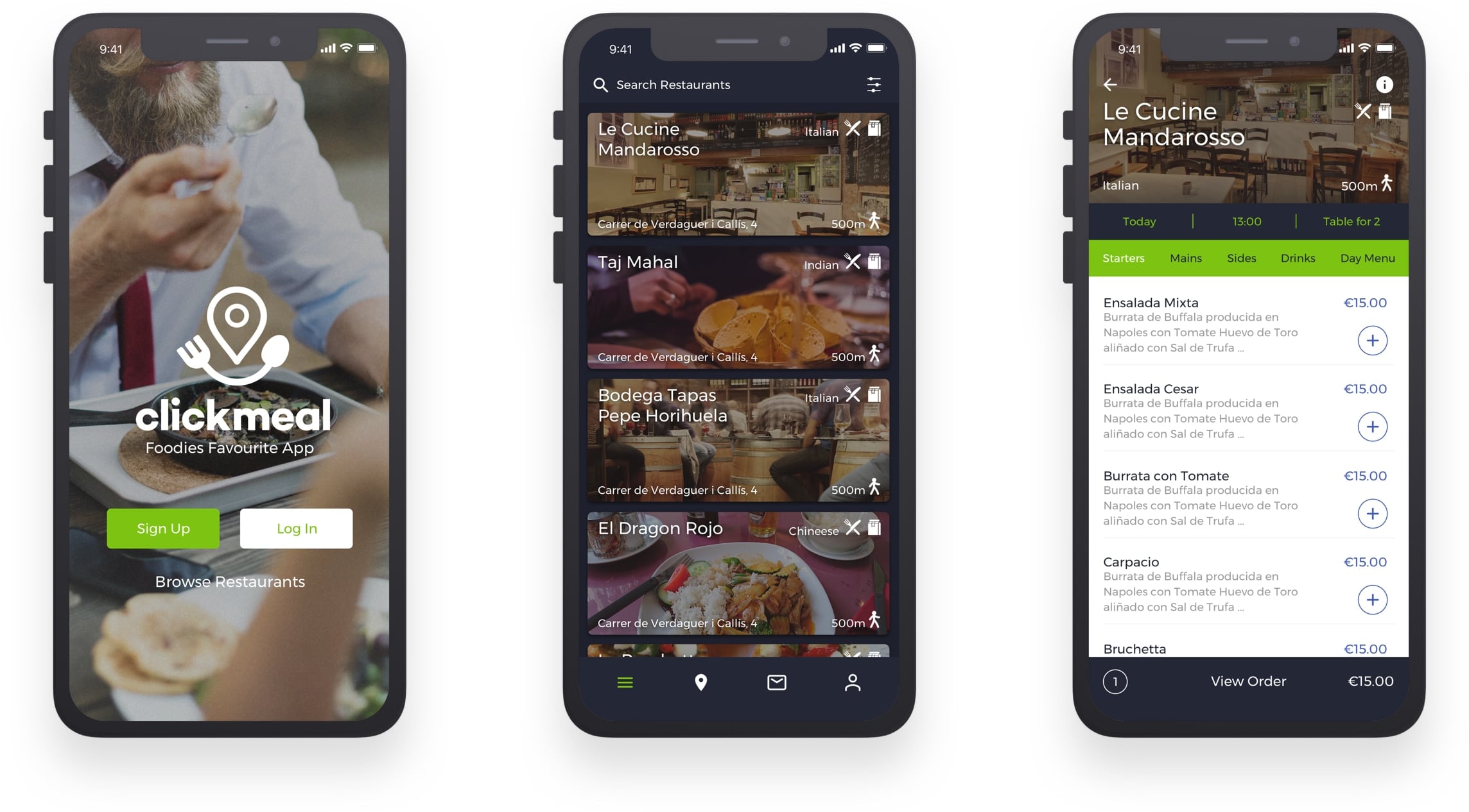 App para Pedidios de Restaurantes